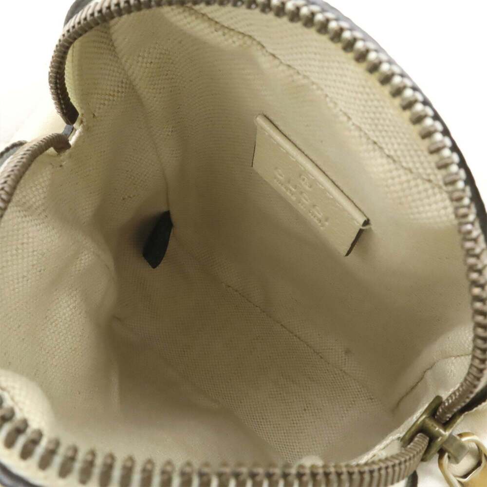 GUCCI White Leather Pochette Shoulder Bag - Picture 8 of 9